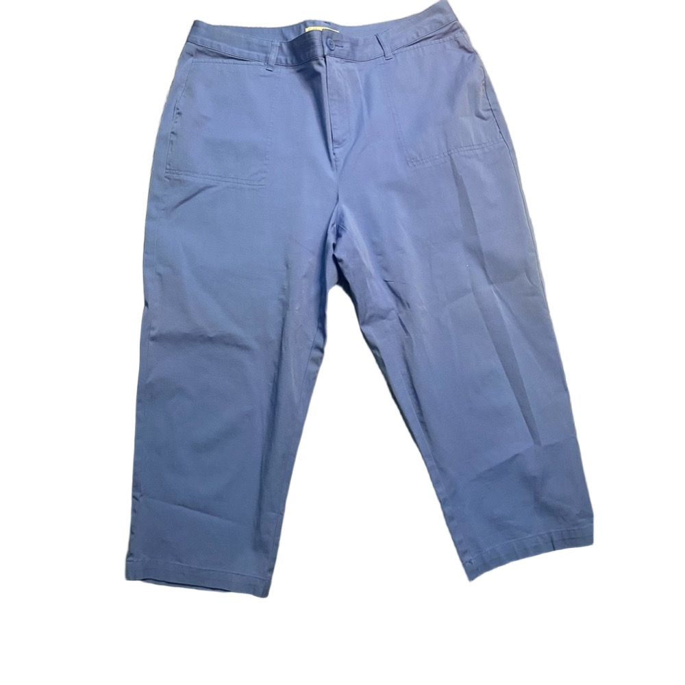 Coldwater Creek Blue Capris